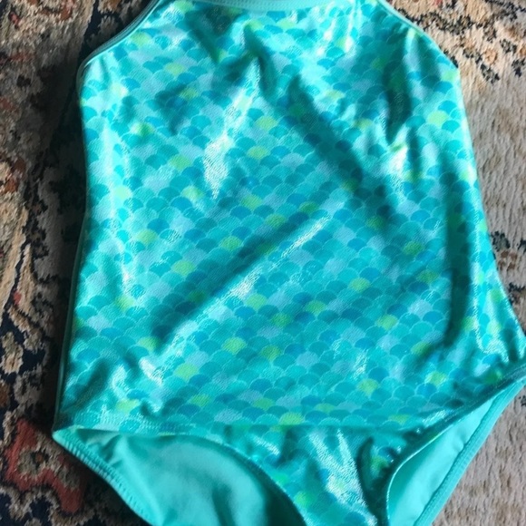 Aqua Mint Swimsuit - size L/ H(10-12 - Picture 3 of 10